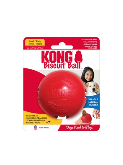 Kong Biscuit Ball Köpek Oyuncağı S