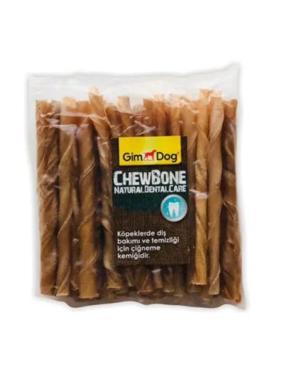 Gimdog Köpek Çubuk Burgu 6gr 50Li Naturel
