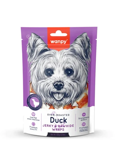 Wanpy Deri Üzerine Ördek Sargılı Köpek Ödül Maması 100 GR