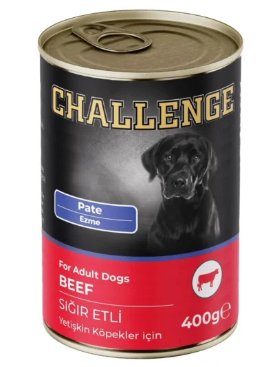 Challenge Sığır Etli Köpek Konservesi 400 GR