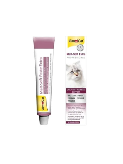 Gimcat Malt Soft Extra Tüy Yumağı Önleyici Kedi Macunu 100 gr