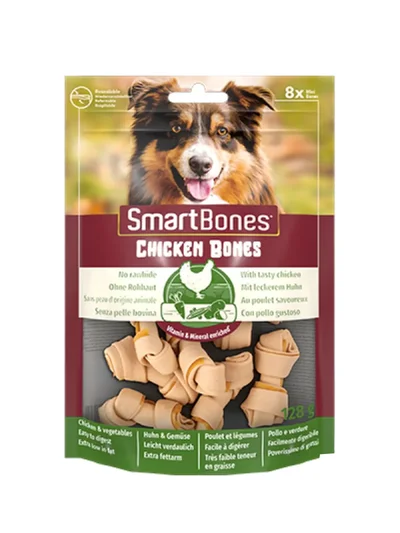 Smart Bones Tavuklu Küçük Irk Köpek Ödül Kemiği 8'li