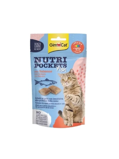 Gimcat Nutripockets Somonlu Kedi Ödülü 60 Gr