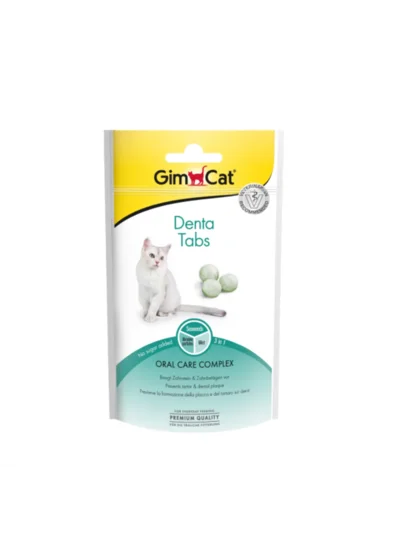 Gimcat Denta Tabs Ağız Diş Sağlığı Kedi Ödülü 40 Gr