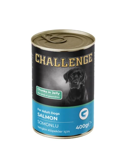 Challenge Somonlu Yetişkin Köpek Konservesi 400 gr
