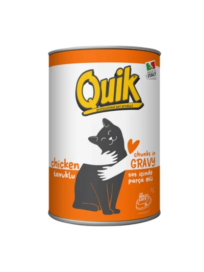 Quik Kedi 415 gr Tavuklu Konservesi 415 Gram