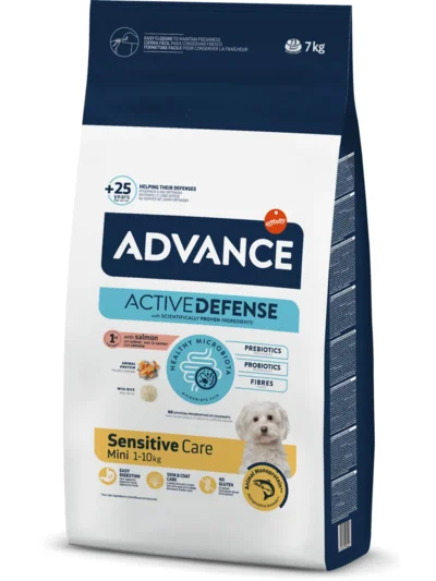 Advance Mini Sensitive Somonlu Yetişkin Küçük Irk Köpek Maması 7 Kg