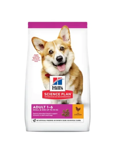 Hills Small Mini Tavuk Etli Küçük Irk Yetişkin Köpek Maması 3 KG