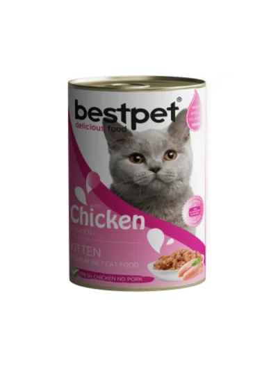 Best Pet Tavuklu Yavru Kedi Konserve 400 Gram
