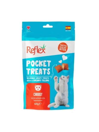 Reflex Pocket Treats Choosy Seçici Kediler İçin Kedi Ödül Maması 60gr