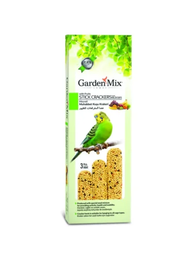 Gardenmix Platin Meyveli Kuş Krakeri 3 Lü
