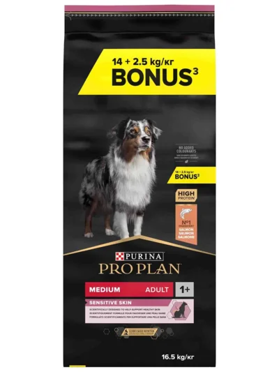 Pro Plan Medium Somonlu Yetişkin Köpek Maması 14+2,5 KG