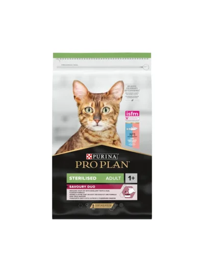 Pro Plan Okyanus Balıklı Çifte Lezzet Kısır Kedi Maması 3 KG