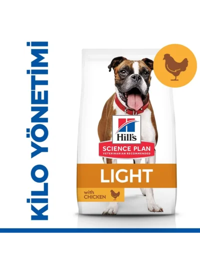 Hills Medium Adult Light Tavuklu Yetişkin Köpek Maması 14 KG