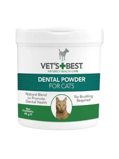Vet's Best Kediler İçin Ağız Bakım Tozu