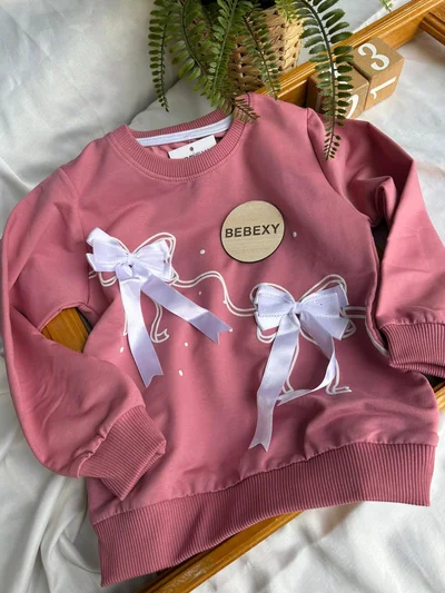 Pembe Fiyonklu Sweat
