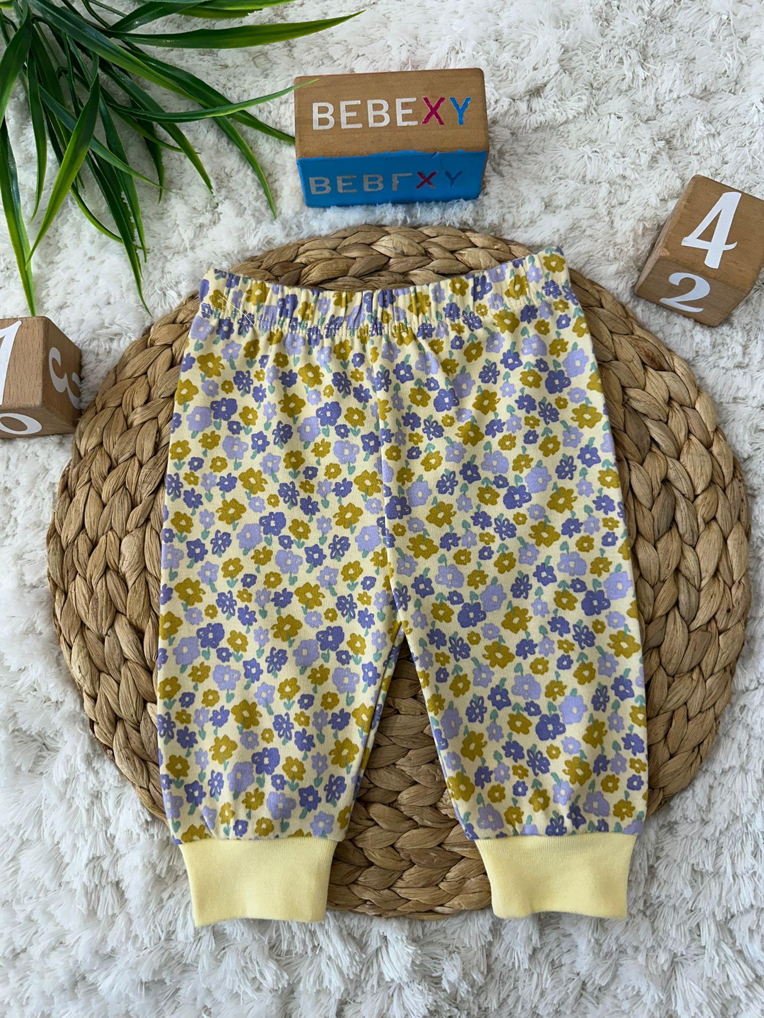 Çiçekli Pijama Altı 