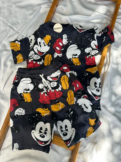 Mickey Baskılı  Alt Üst Takım  