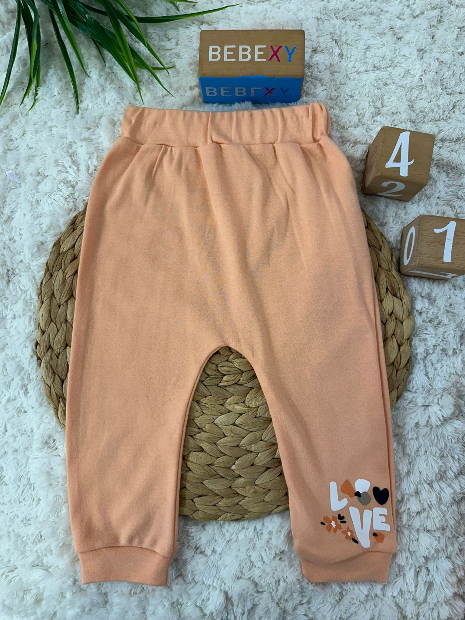 Love Baskılı Pijama Altı 