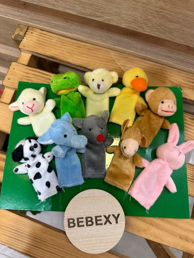 Peluş Oyuncak Parmak Kukla 