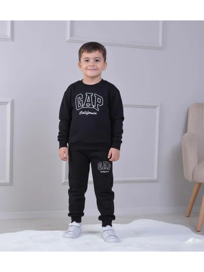 GAP Yazılı  Alt Üst Takım Siyah 2