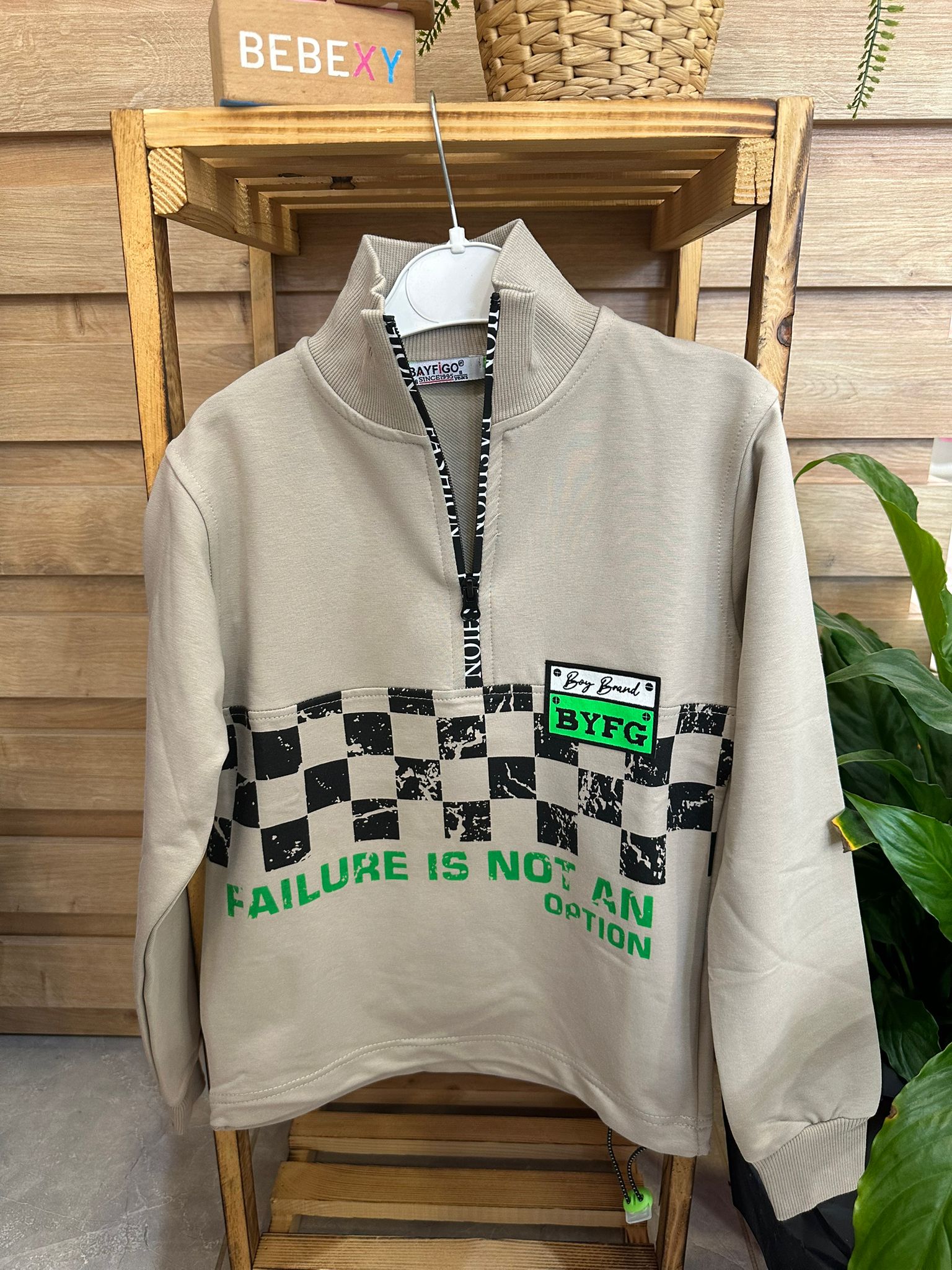BYFG Baskılı  Sweatshirt  