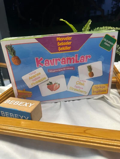 Türkçe-İngilizce Karışık Meyve Oyunu 