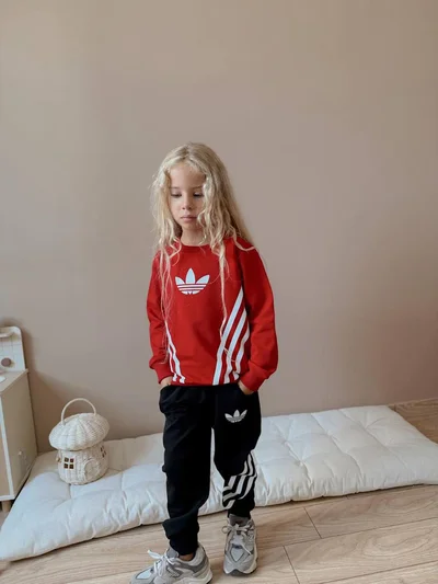 Kırmızı Çizgili Alt Üst Takım 14