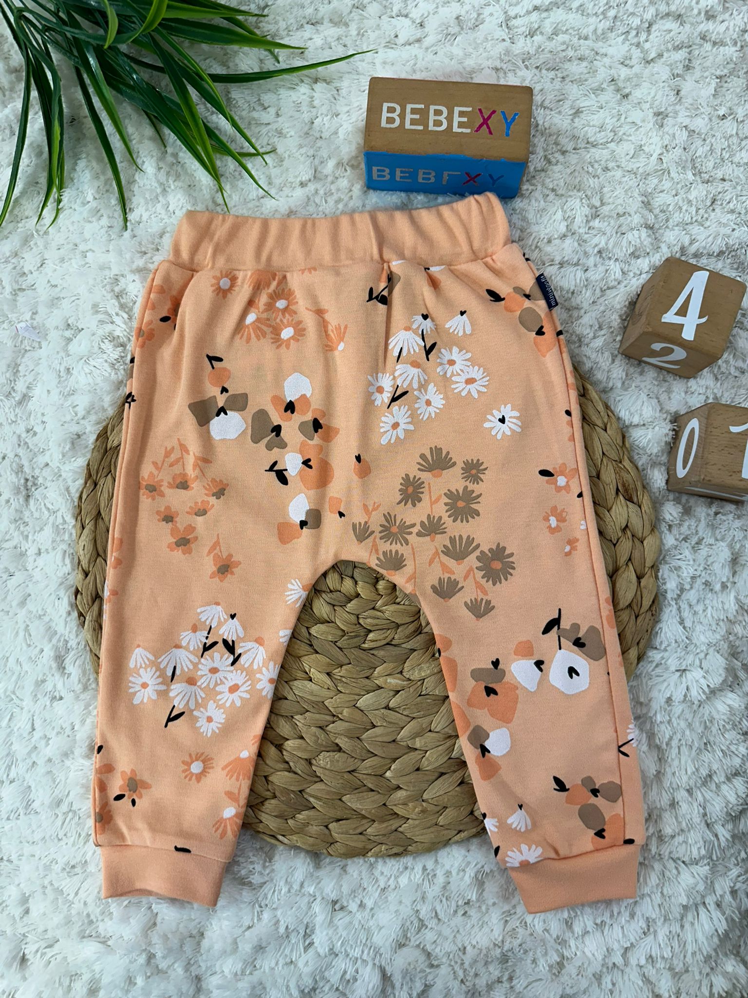 Çiçekli Baskılı Pijama Altı 
