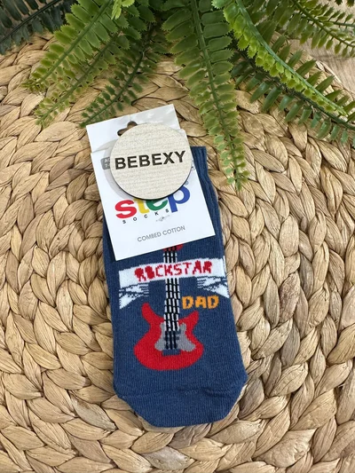 Gitar Baskılı Çorap  