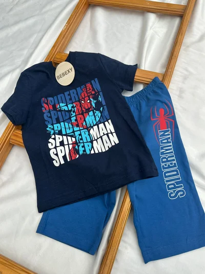 Spiderman Baskılı Alt Üst takım