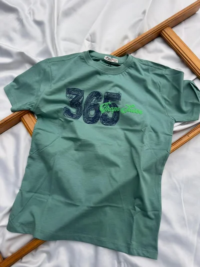 365 Yazılı Yeşil Tişört