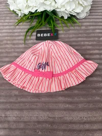 Çocuk Kız MAKSİ Şapka Pembe