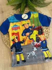Erkek Tişört İtfaiyeci SAM Baskılı