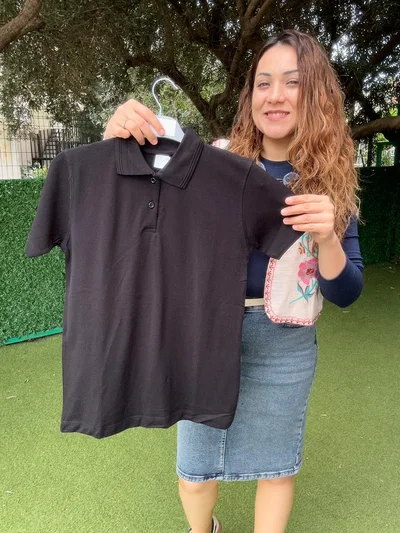 Lacoste Erkek Siyah Polo Yaka Tişört