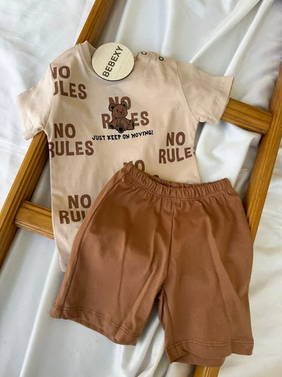 No rule baskılı ikli takım
