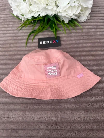 Çocuk Fötr Şapka Never Yazılı Pembe
