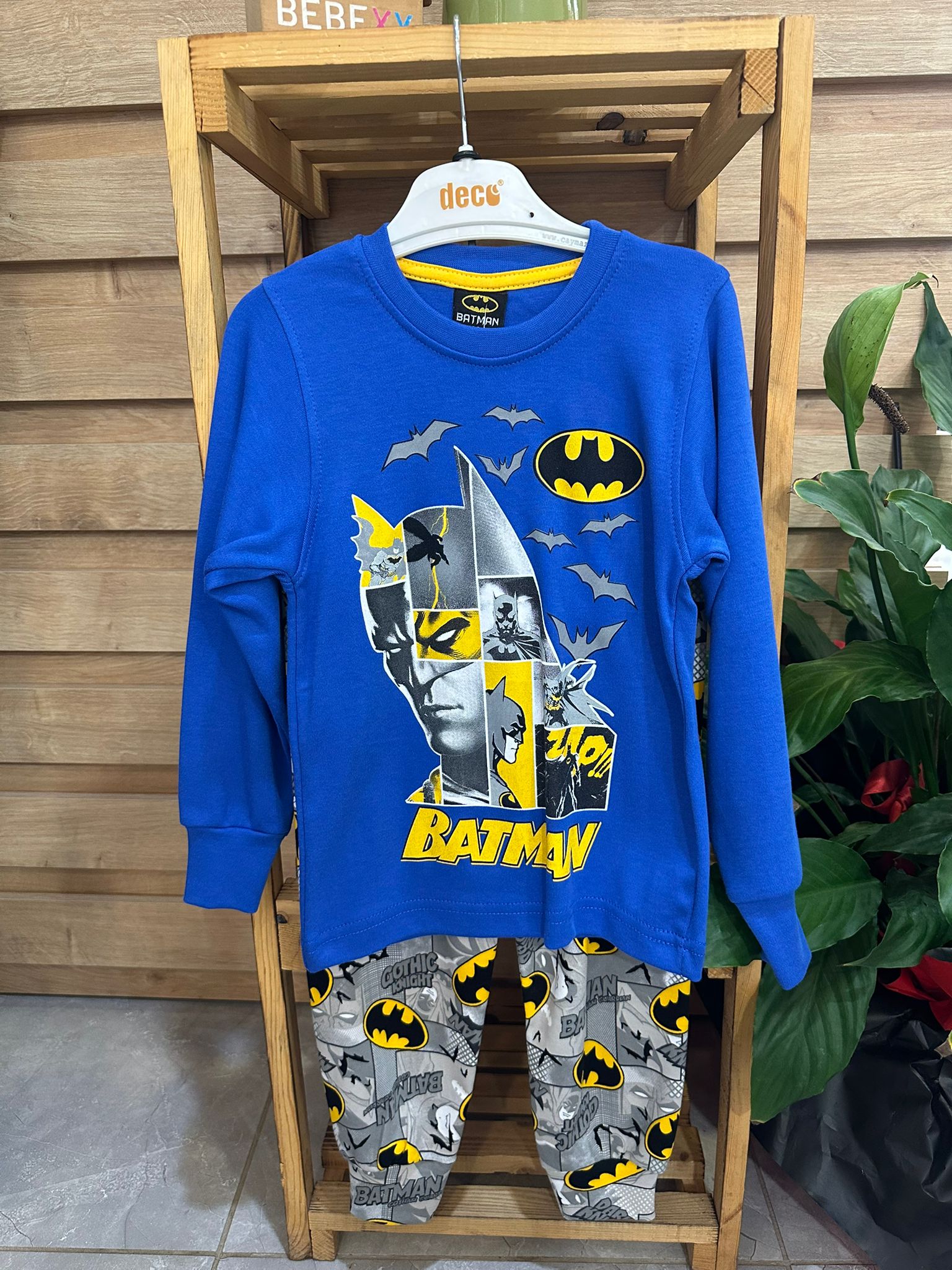 Batman Alt Üst Takım Mavi