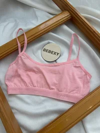 Desteksiz  Alıştırma Sütyen  Pembe
