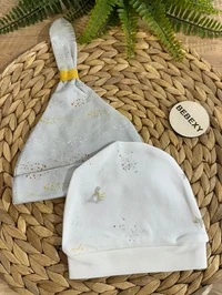 Biorganic Yeni Doğan Şapka Grey
