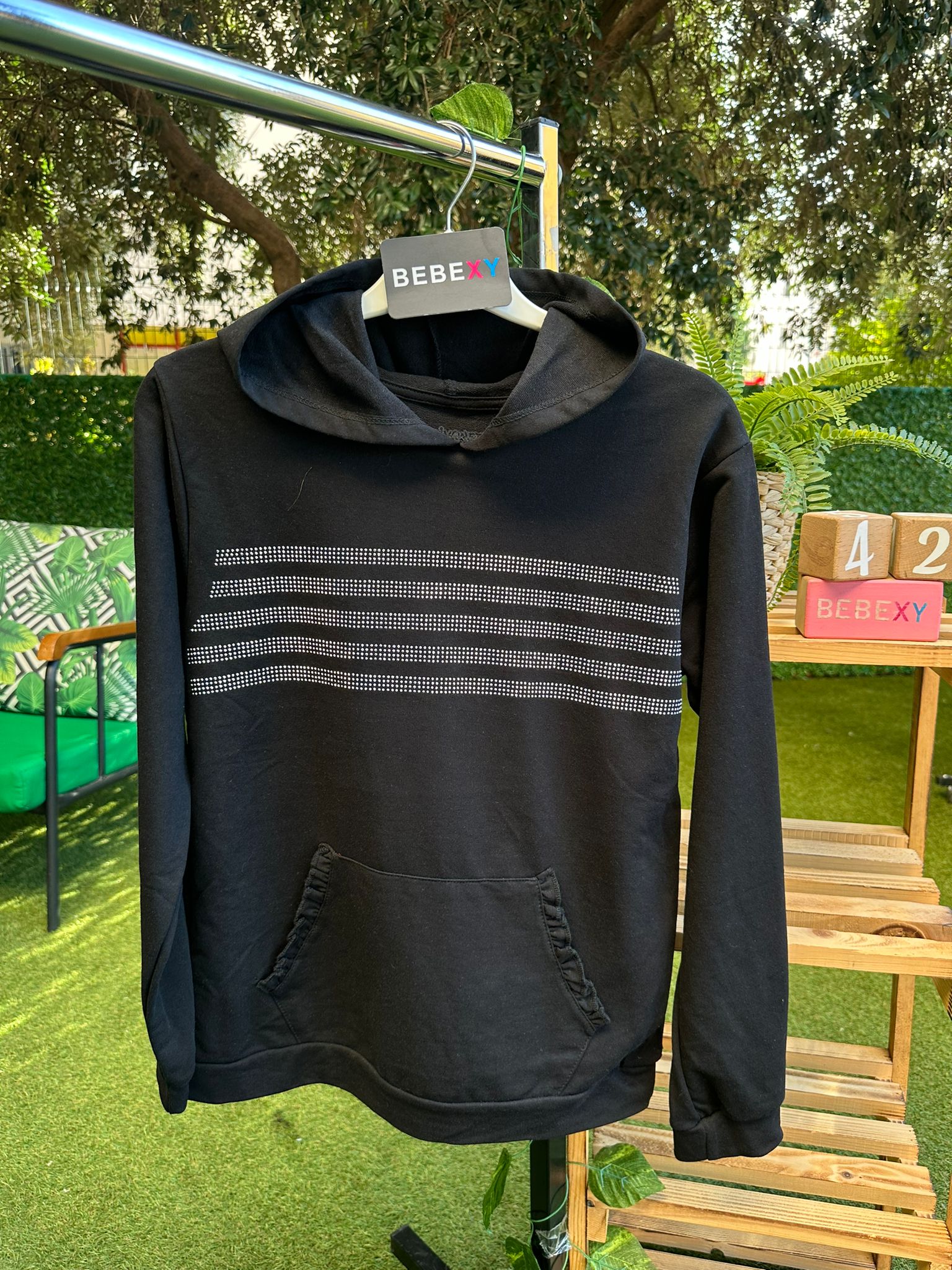 Taş Detaylı  Sweatshirt 