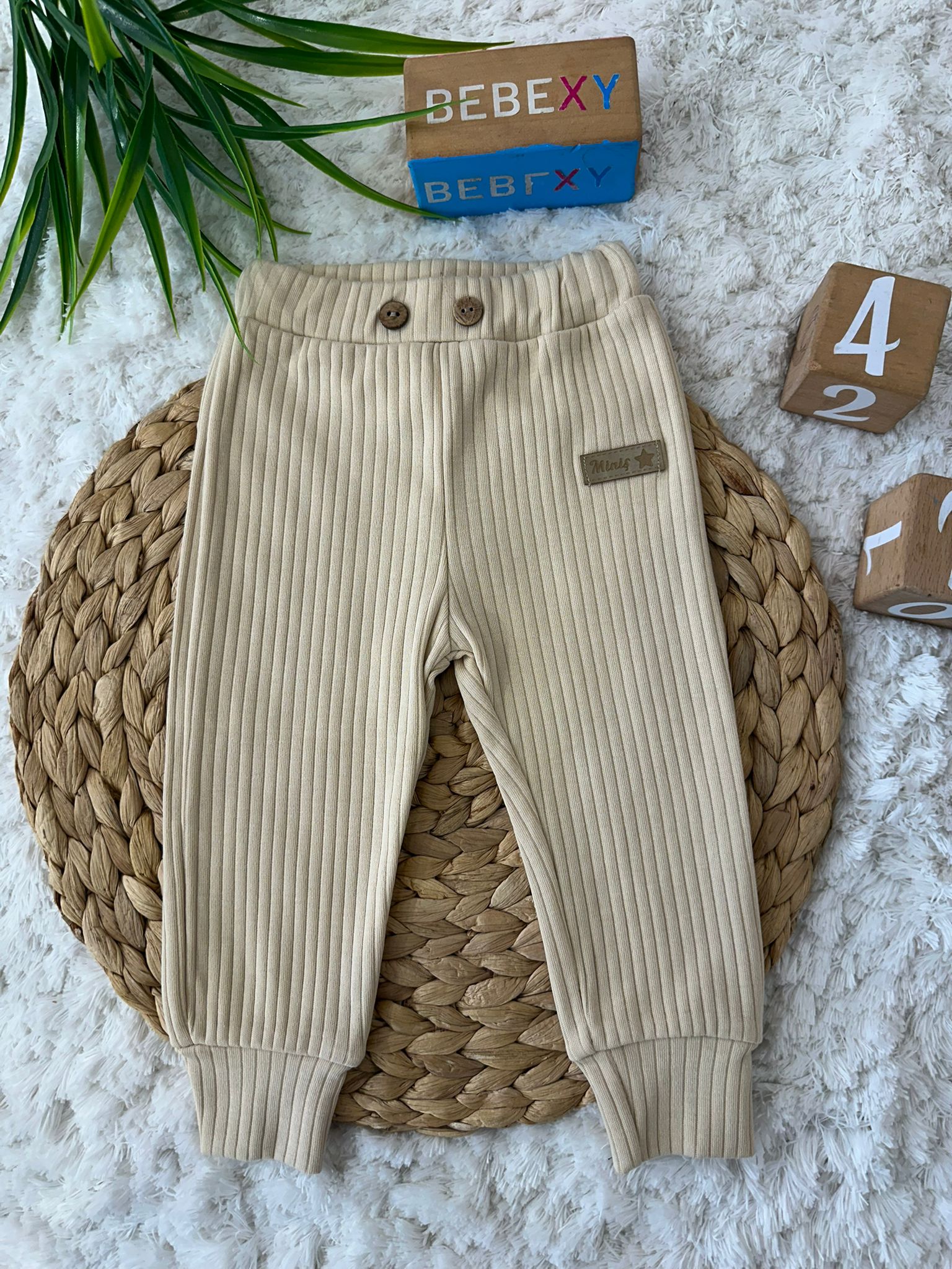 Düğmeli Pijama Altı 