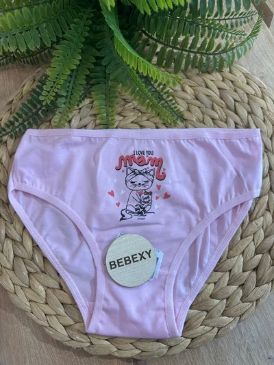 Kız Çocuk Külot mom Açık Pembe