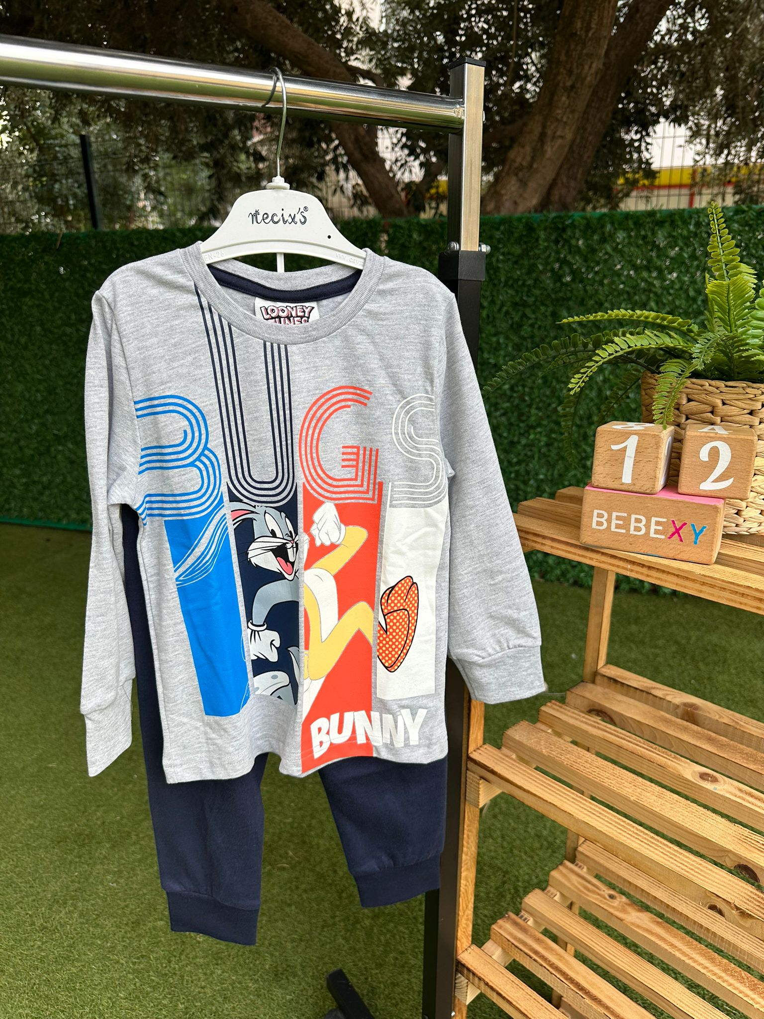 Bug Baskılı Pijama Takımı