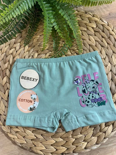 Kız Çocuk Boxer Collday  Yazılı