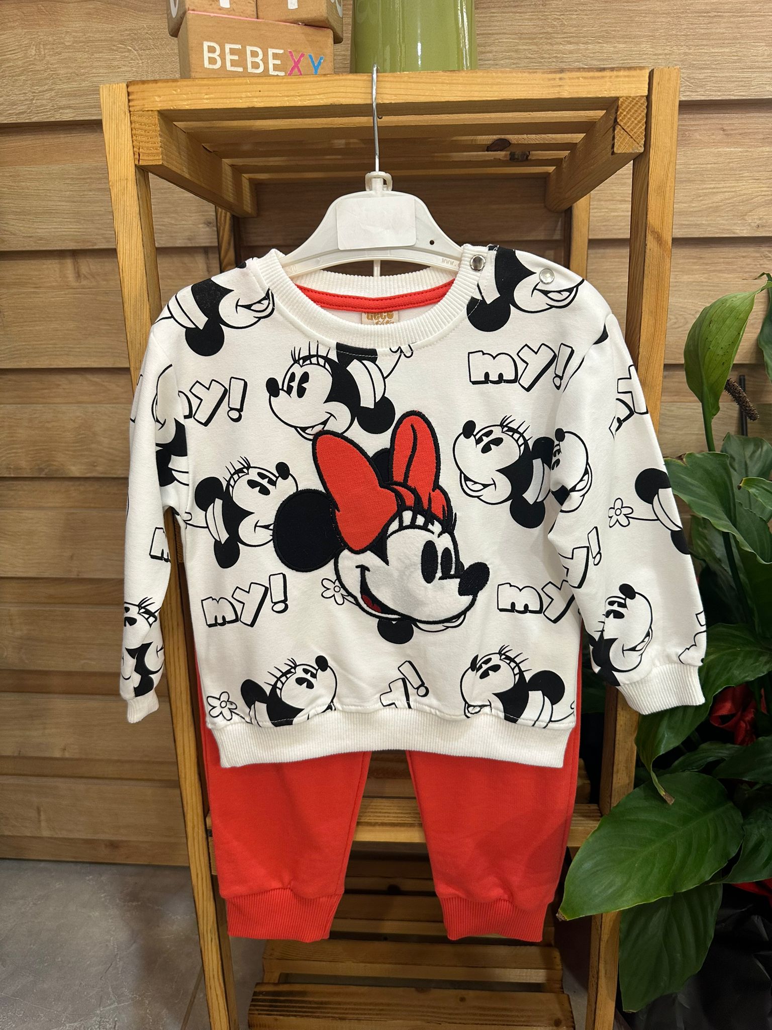 Minnie Baskılı Alt Üst Takım 