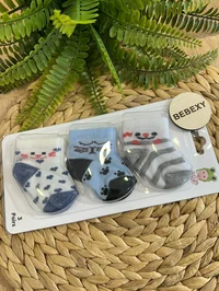 Yetiş bebek çorap 3'li
