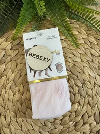 Külotlu Çorap Kız Çocuk Kelebek Desenli Pembe