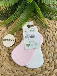 Basıc 2'Li Babet Çorap Tos Pembe