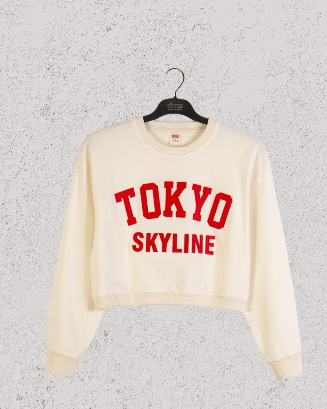 fitilli  Fiyong  Detaylı Sweat Krem